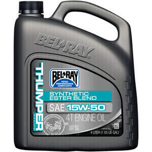 Olio motore 4T Bel-Ray 15W-50 Thumper 4lt