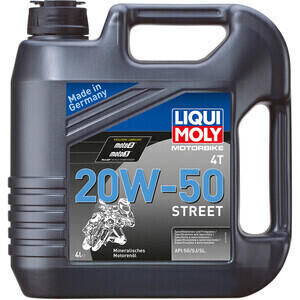 Olio motore 4T Liqui Moly 20W-50 Street 4lt