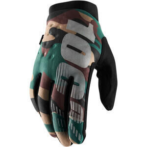 Guanti moto 100% Brisker camouflage