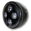 Faro anteriore 5.3/4'' Highsider Cafe Racer full led nero opaco