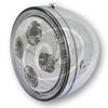 Faro anteriore 5.3/4'' Highsider Cafe Racer full led cromo - Foto 4
