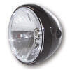 Faro anteriore 7'' Street alogeno/led nero