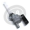 Rubinetto benzina M10x1 uscita bassa 6mm alluminio - Foto 2
