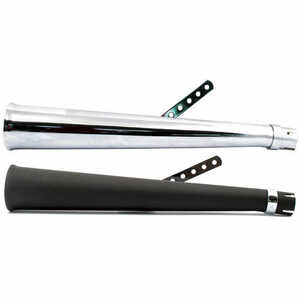 Exhaust muffler Megaphone Type1 angled