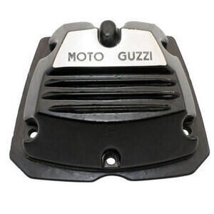 Coperchio distribuzione per Moto Guzzi Serie Piccola 2V nero