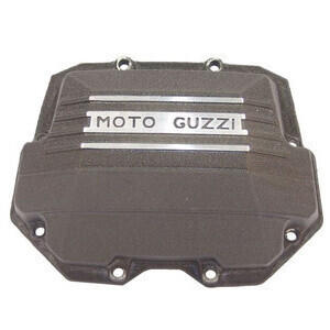 Coperchio distribuzione per Moto Guzzi Serie Grossa Teste Quadre antracite
