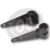Supporto faro laterale Classic nero coppia - Foto 2