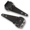 Supporto faro laterale Classic nero coppia