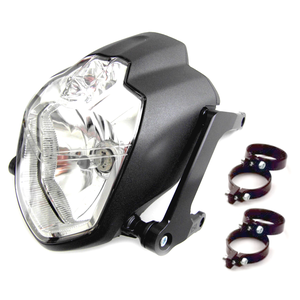Faro anteriore LSL Urban alogeno kit completo nero