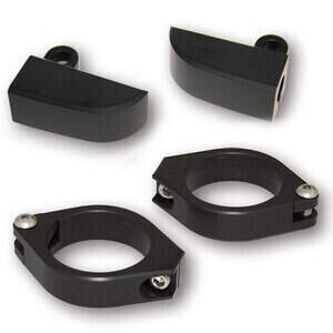 Coppia fascette portafrecce Highsider 47-54mm  nero