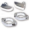 Coppia fascette portafrecce Highsider 50-54mm  cromo