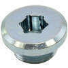 Engine oil bolt M20x1.5 chrome