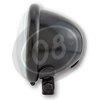 Faro anteriore 4.5'' Bates Style alogeno attacco basso nero opaco lente rigata - Foto 2