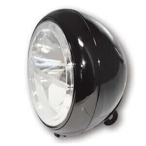 Faro anteriore 7\'\' Highsider Voyage full led attacco basso nero opaco