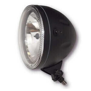 Faro anteriore 5.3/4\'\' Highsider Skyline alogeno/led attacco basso nero opaco