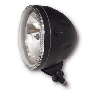 Faro anteriore 5.3/4'' Highsider Skyline alogeno/led attacco basso nero opaco