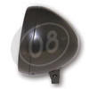 Faro anteriore 6.5'' Classic alogeno attacco basso nero opaco lente liscia - Foto 4