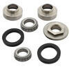 Set cuscinetti di sterzo per Moto Guzzi Serie Piccola modifica a rulli completo inox