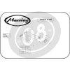 Impianto di scarico per Yamaha XJ 900 Marving 4 in 1 Master - Foto 2