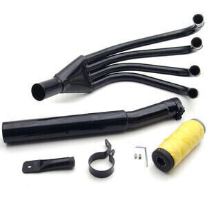 Sistema de escape Kawasaki GPZ 550 Marving 4-1 Racing