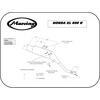 Finale di scarico per Honda XL 600 R Marving EDR nero - Foto 2
