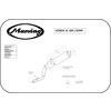 Finale di scarico per Honda XL 600 LM Marving Amacal cromo - Foto 2