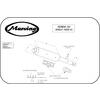 Finale di scarico per Honda XRV 750 Transalp '93-'95 Marving Amacal cromo - Foto 2