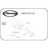 Finale di scarico per Yamaha XT 500 Marving EDR nero - Foto 2