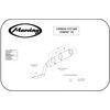 Finale di scarico per Yamaha XTZ 660 Marving Amacal cromo - Foto 2