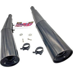 Finale di scarico per Kawasaki GPZ 750 Uni-Track Marving Master nero coppia