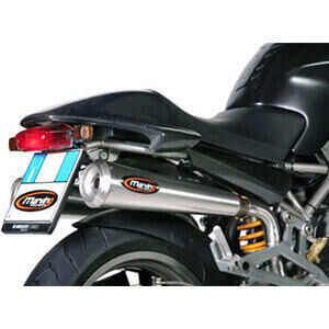 Silencieux d\'échappement Ducati Monster -\'06 Marving Racing Steel high paire