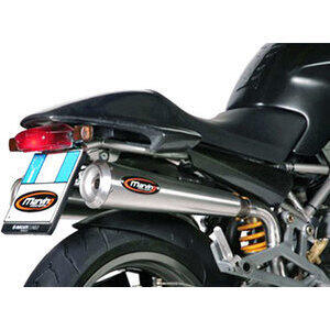 Coppia finali di scarico per Ducati Monster 600 Marving Racing Steel alti