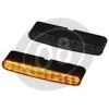 Coppia frecce led Highsider Stripe nero opaco fumè - Foto 3