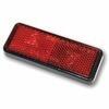 Catarifrangente posteriore 91x36mm M5 rosso