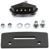 Luce targa led Highsider Quadro con staffa nero