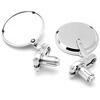 Specchietto retrovisore bar-end Cafe Racer lucido coppia