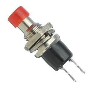 Botón para atornillar 8mm rojo