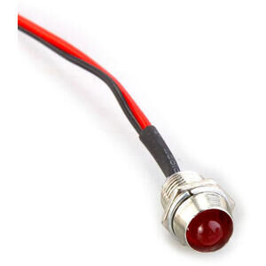 Spia led Sport 3mm rossa