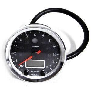 Strumento elettronico multifunzione Acewell Classic 551-AC 12k ghiera cromo fondo nero