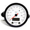 Strumento elettronico multifunzione AceWell Classic 263-AS 260Km/h ghiera nera fondo bianco