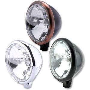 Halogen headlight 5.3/4\'\' Bates Style low mounting