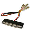 Fanalino posteriore led Highsider Stripe trasparente