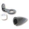 Alloggio fanalino posteriore led Highsider Mono nero