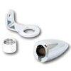 Alloggio fanalino posteriore led Highsider Mono cromo