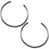 Piston clip Wiseco 23mm pair