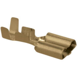 Terminale cavo elettrico piatto femmina serie 250 set 50pz