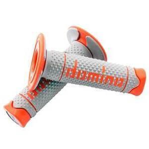Coppia manopole Tommaselli Off Road DSH grigio/arancione