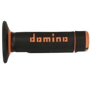 Coppia manopole Tommaselli Off Road A020 nero/arancione