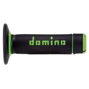 Coppia manopole Tommaselli Off Road A020 22mm nero/verde