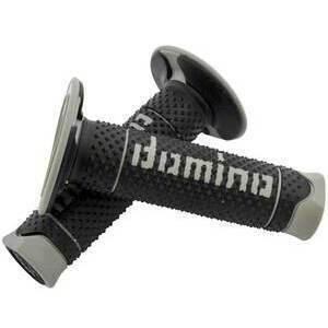 Coppia manopole Tommaselli Off Road DSH 22mm nero/grigio